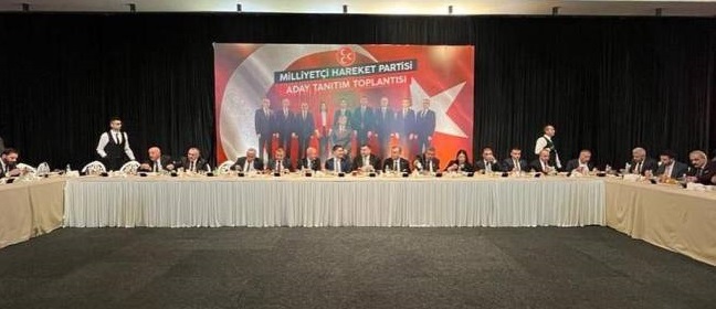 MHP Kayseri Milletvekili adayları tanıtım toplantısı yapıldı.